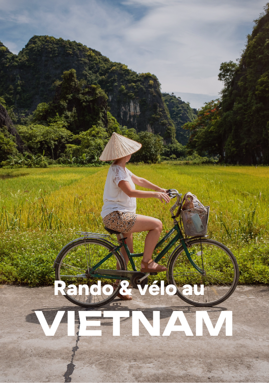 Affiche du voyage Rando & vélo au Vietnam 