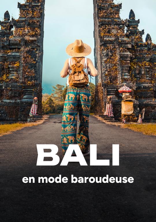 Affiche du voyage Bali pour les Baroudeuses